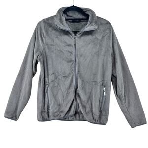 Blue Seven Full Zip Faux Fur long sleeve jacket women’s sz 40 (medium)